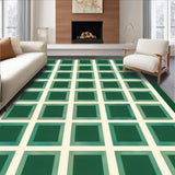 Stylish Circular Retro Geometry(Green)