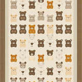 Fun Youthful Character Motif(Beige)