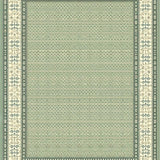 Inviting Cozy Geometric Border Theme(Green)