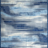 Ultra Soft Area Rug, Non Slip, Stain Resistant, Washable Area Rugs for Living Room, Bedroom, Lively Watercolor Splash Pattern(Blue)