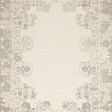 Stylish Indoor Area Featuring Modern Floral and Geometric Design(Beige)