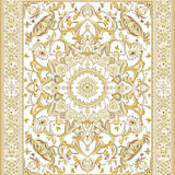 Ultra Soft Area Rug, Non Slip, Stain Resistant, Washable Area Rugs for Living Room, Bedroom, & Non Shedding Ivory Beige(White)