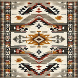 Intricate Patterned Rustic Heritage Style(Beige)