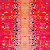 Cozy Warm Tones Abstract Style(Red)