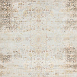 Ultra Soft Area Rug, Non Slip, Stain Resistant, Washable Area Rugs for Living Room, Bedroom, Distressed Vintage Area Faded Beige Timeless(Beige)