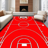 Eye Catching Court Layout Art(Red)