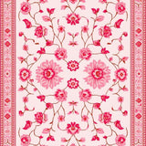 Ultra Soft Area Rug, Non Slip, Stain Resistant, Washable Area Rugs for Living Room, Bedroom, Delicate Nature-Inspired Decor(Pink)