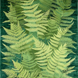 Elegant Deep Fern Textured Aesthetic(Green)