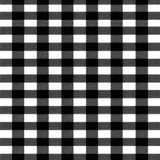 Cozy Traditional Checkerboard Motif(Black)