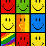 Bright Cheerful Graphic Design(Red)