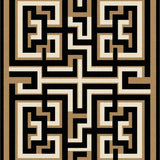 Artful Vintage Greek Key Arrangement(Beige)