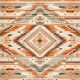 Modern Tiled Symmetrical Arrangement(Orange)