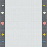 Contemporary Grey Toned Geometric Flair(Gray)