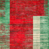 Distinctive Multi Hued Feminine Artwork(Red)