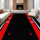 Chic Modern Black and Red(Black)