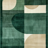 Elegant Geometric Coastal Aesthetic(Green)