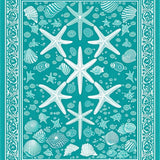 Turquoise Starfish Artistic Touch(Green)