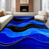 Bold Abstract Texture Harmony(Blue)