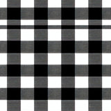 Contemporary Farmhouse Plaid Style(Black)