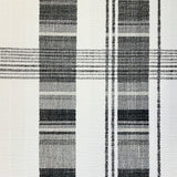 Ultra Soft Area Rug, Non Slip, Stain Resistant, Washable Area Rugs for Living Room, Bedroom, Woven Stripe Rug: Elegant Black White Design(Black)