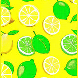 Elegant White Lemon Lattice Style(Yellow)