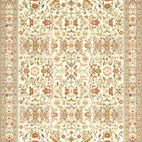 Ultra Soft Area Rug, Non Slip, Stain Resistant, Washable Area Rugs for Living Room, Bedroom, Woven Beige Boho Round(Beige)