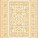 Ultra Soft Area Rug, Non Slip, Stain Resistant, Washable Area Rugs for Living Room, Bedroom, Earth Tone Harmony Geometric Chic Indoor Area(Beige)