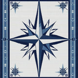 Ultra Soft Area Rug, Non Slip, Stain Resistant, Washable Area Rugs for Living Room, Bedroom, Dynamic Oceanic Color Fusion(Blue)