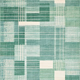 Ultra Soft Area Rug, Non Slip, Stain Resistant, Washable Area Rugs for Living Room, Bedroom, Modern Abstract Seafoam Rug(Gray)