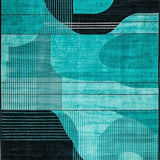 Elegant Minimalist Flowing(Blue)