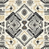 Artisan Woven Hallway Runner With Authentic Tribal Design Elements(Beige)