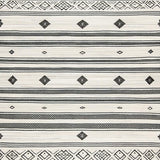 Luxurious Lattice Cream and Ebony(Black)