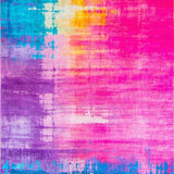 Ultra Soft Area Rug, Non Slip, Stain Resistant, Washable Area Rugs for Living Room, Bedroom, Dynamic Soft Textured Harmony(Pink)