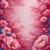 Ultra Soft Area Rug, Non Slip, Stain Resistant, Washable Area Rugs for Living Room, Bedroom, Coquette Pastel Rose Washable Door Mat for Hotels(Pink)