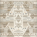 Chic Earthy Medallion Motif(Beige)