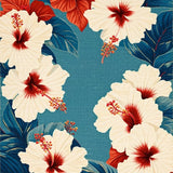 Colorful Coastal Bloom Style(White)