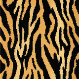 Ultra Soft Area Rug, Non Slip, Stain Resistant, Washable Area Rugs for Living Room, Bedroom, Cute Tiger Print Faux Hide Nursery Rug(Black)