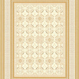 Ultra Soft Area Rug, Non Slip, Stain Resistant, Washable Area Rugs for Living Room, Bedroom, Country Kitchen Beige Braided Area(Beige)