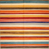 Ultra Soft Area Rug, Non Slip, Stain Resistant, Washable Area Rugs for Living Room, Bedroom, Vibrant Earth Tone Patterns(Orange)