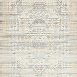 Ultra Soft Area Rug, Non Slip, Stain Resistant, Washable Area Rugs for Living Room, Bedroom, Artistic Light Toned Elements(Gray)