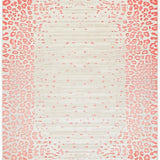 Ultra Soft Area Rug, Non Slip, Stain Resistant, Washable Area Rugs for Living Room, Bedroom, Vibrant Leopard Pattern Fusion(Pink)