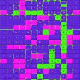 Engaging Colorful Trellis Arrangement(Blue)