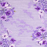 Ultra Soft Area Rug, Non Slip, Stain Resistant, Washable Area Rugs for Living Room, Bedroom, Purple Whimsical Curved Lines(Purple)