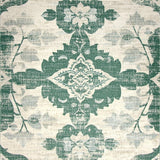 Ultra Soft Area Rug, Non Slip, Stain Resistant, Washable Area Rugs for Living Room, Bedroom, Serene Earthy Tones Floral Style(Gray)
