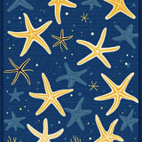 Nautical Blue Tones with Marine Flair(Blue)