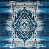 Energetic Colorful Tribal Motif(Blue)