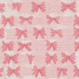 Ultra Soft Area Rug, Non Slip, Stain Resistant, Washable Area Rugs for Living Room, Bedroom, Pink Bowknot Area Rug: Playful Seamless Pattern Floor Mat(Pink)