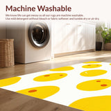 Ultra Soft Area Rug, Non Slip, Stain Resistant, Washable Area Rugs for Living Room, Bedroom, Soft Textured Earth Tone Delight(Yellow)