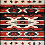 Ultra Soft Area Rug, Non Slip, Stain Resistant, Washable Area Rugs for Living Room, Bedroom, Dynamic Black and Red Pattern(Red)
