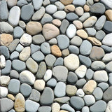 Ultra Soft Area Rug, Non Slip, Stain Resistant, Washable Area Rugs for Living Room, Bedroom, Trendy Bathroom Stone with Grey and Beige Pebble Design(Gray)